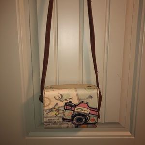 Brown crossbody bag